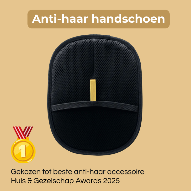 Handschoen voor hondenharen