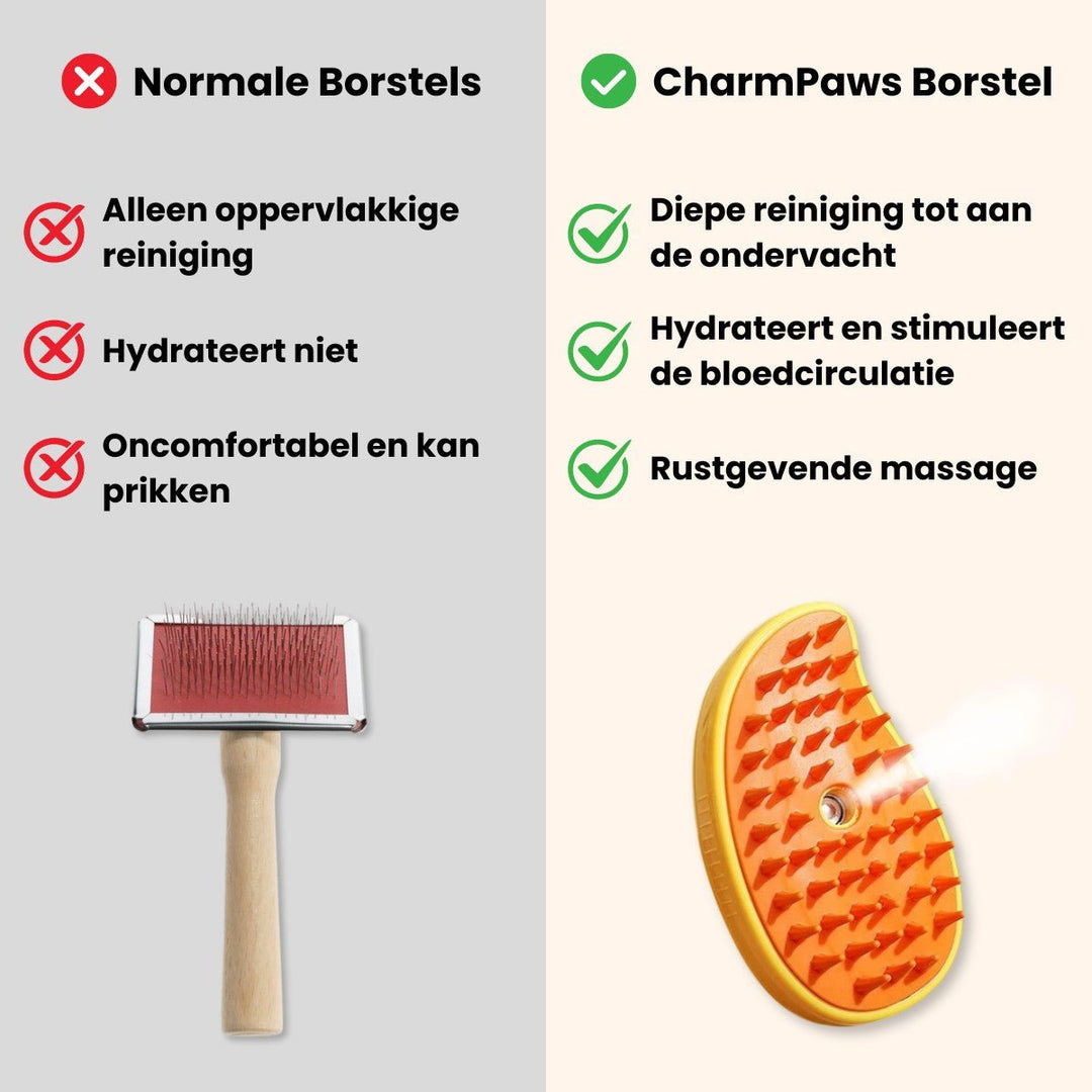 Vachtverzorgings Borstel voor Huisdieren